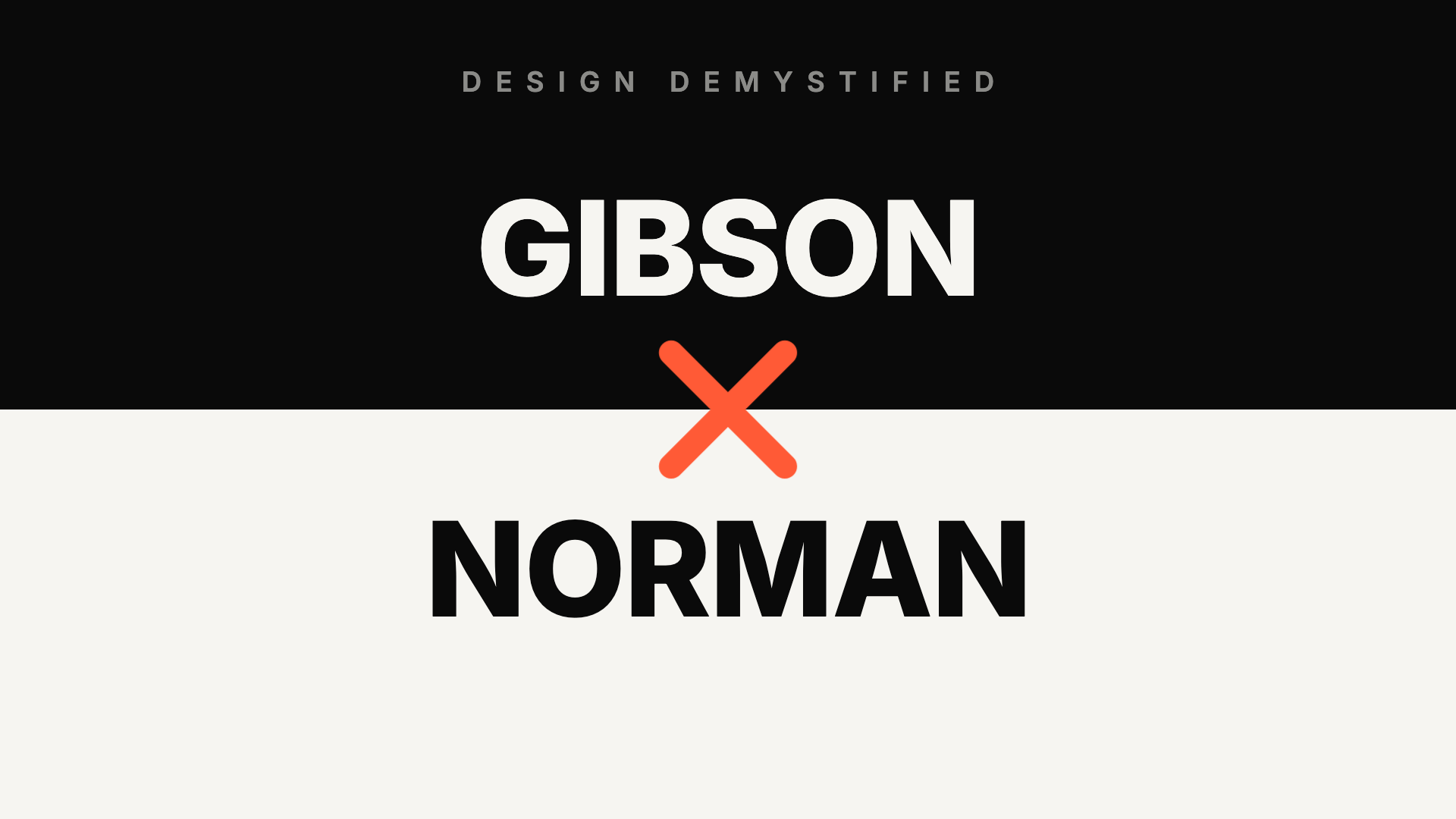 The Object That Speaks Without Words: Gibson's Affordances vs Norman's Signifiers
